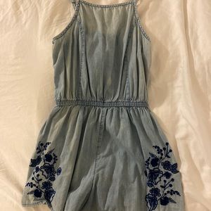 SMALL mossimo light blue romper